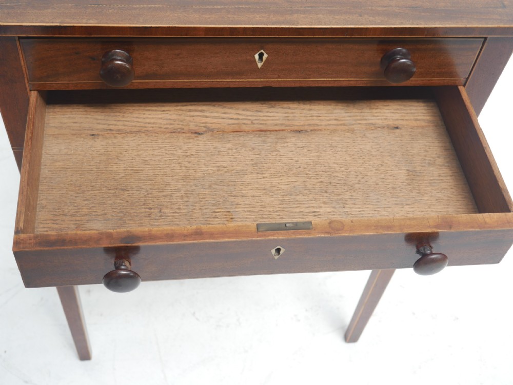 Sheraton Period Lamp Side Table View V