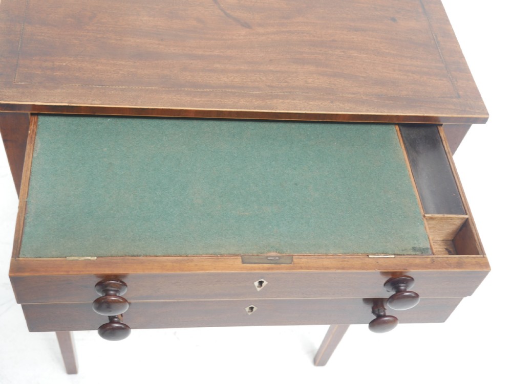 Sheraton Period Lamp Side Table View VI