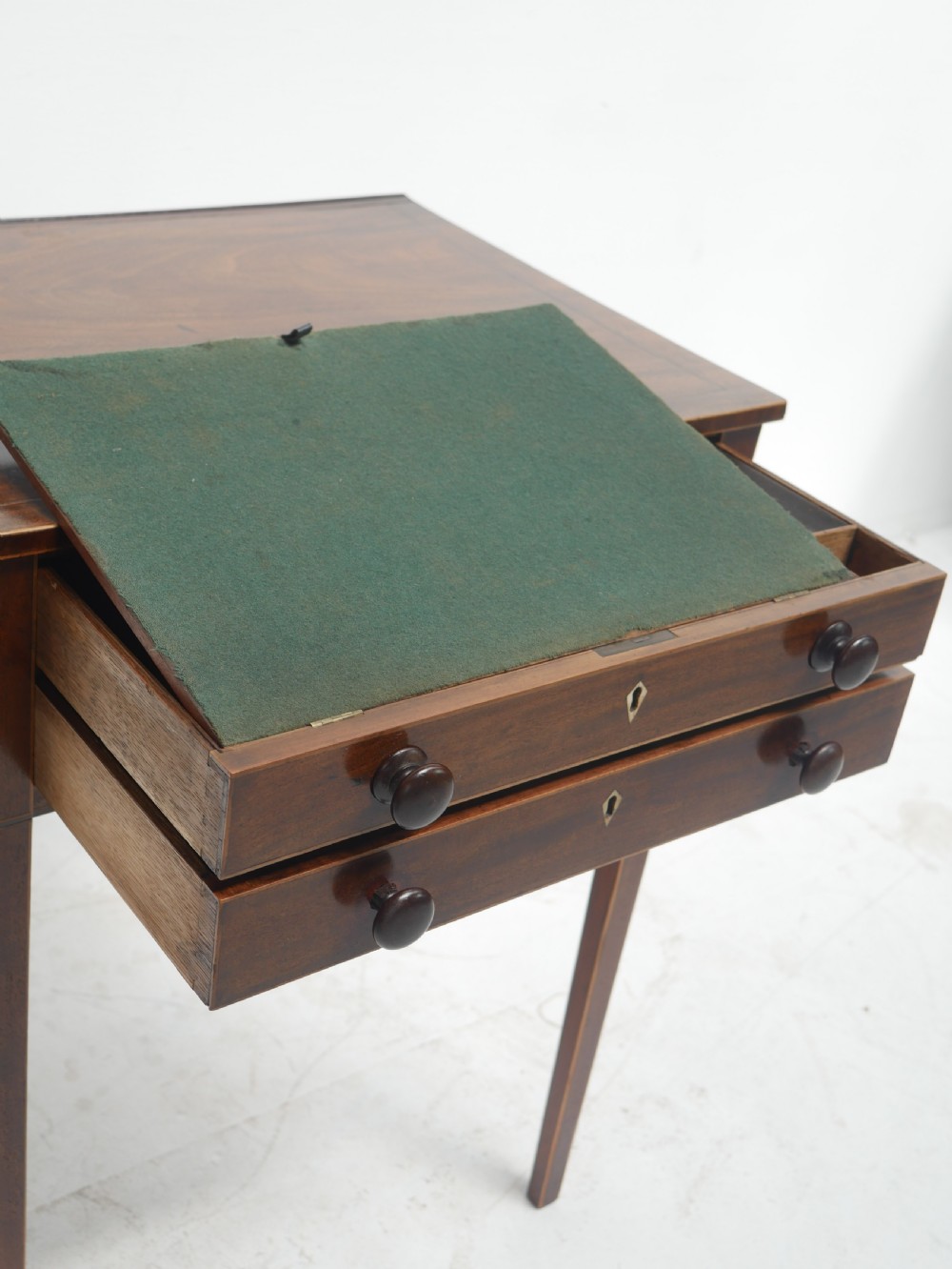 Sheraton Period Lamp Side Table View VII