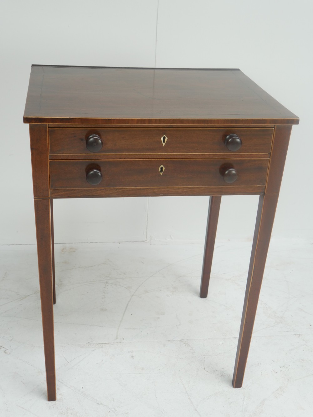 Sheraton Period Lamp Side Table View XII