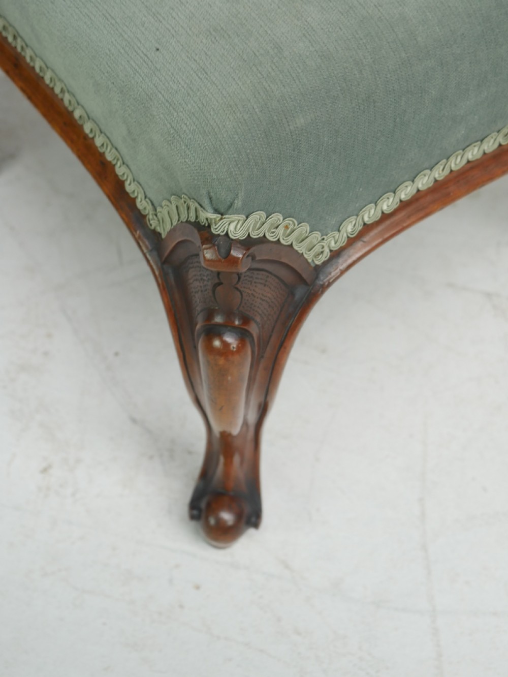 19thC Square Stool View IV