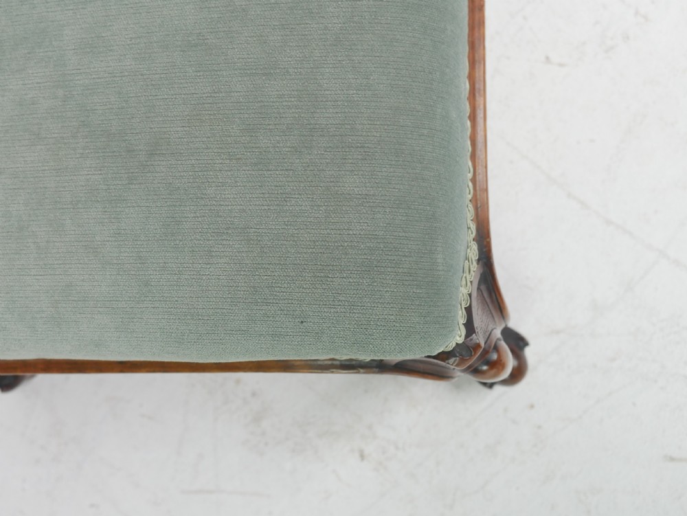 19thC Square Stool View V