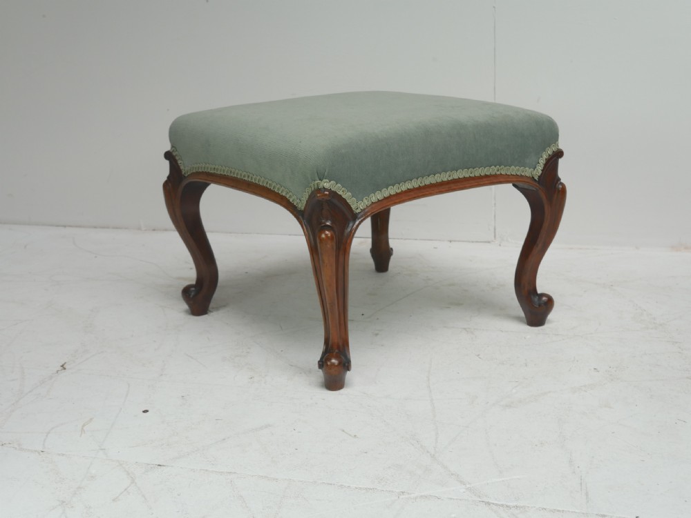 19thC Square Stool View VI