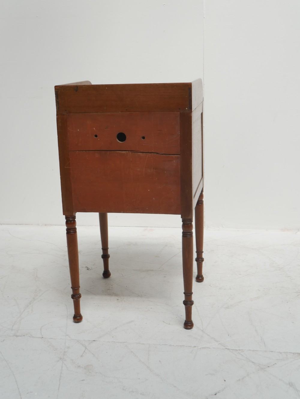 Scottish Regency Bedside Table View VII