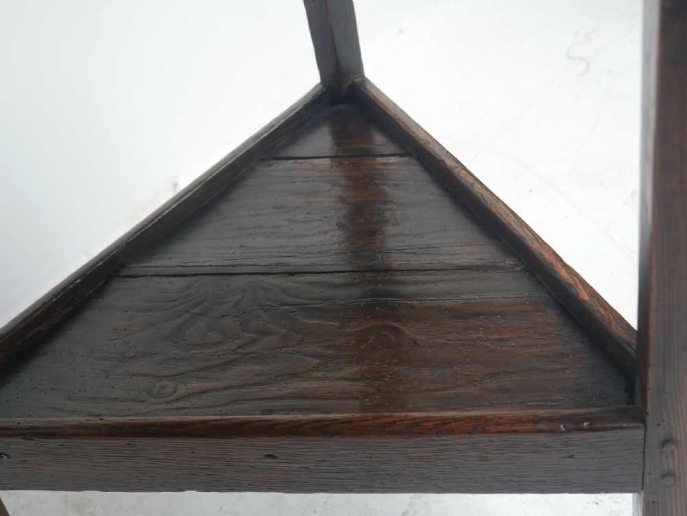 18th Century Oak Cricket Table View IV