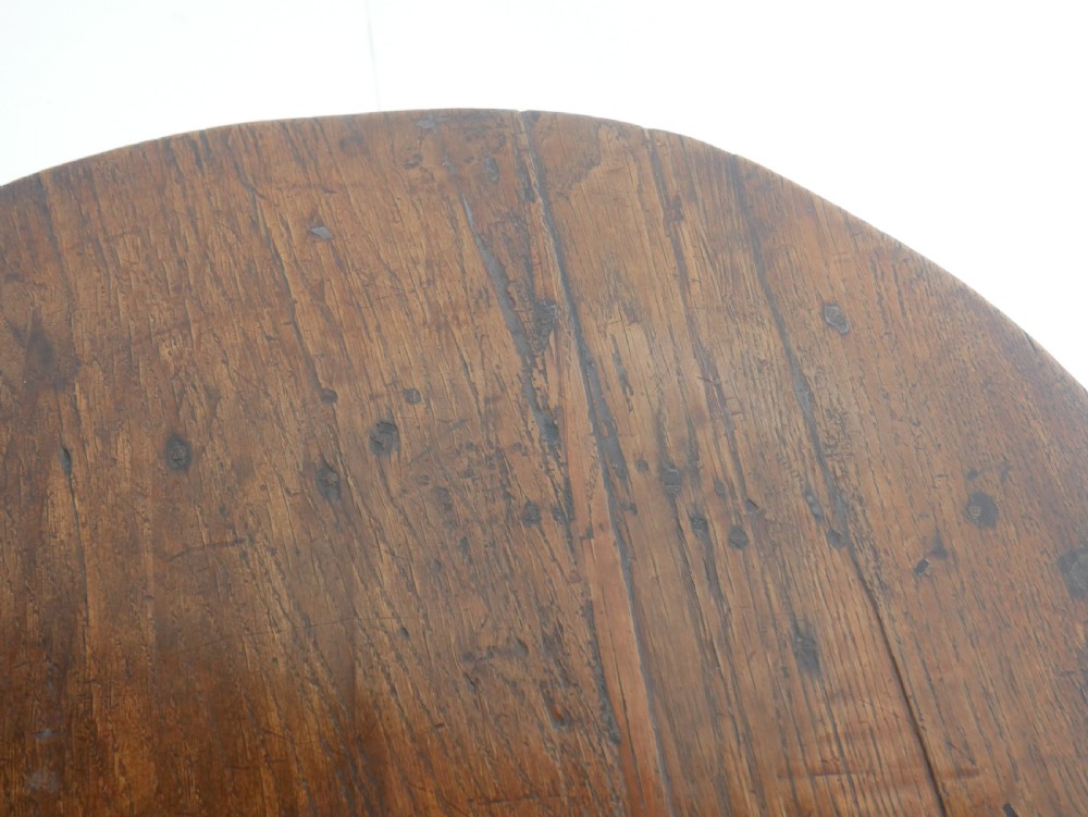 18th Century Oak Cricket Table View VIII