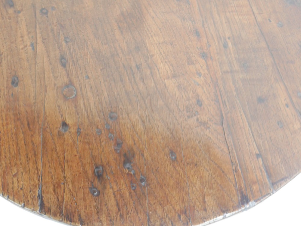 18th Century Oak Cricket Table View IX