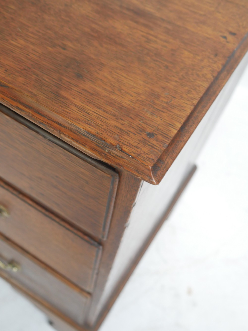Small Georgian Oak Chest of Drawers 78cm Wide View III