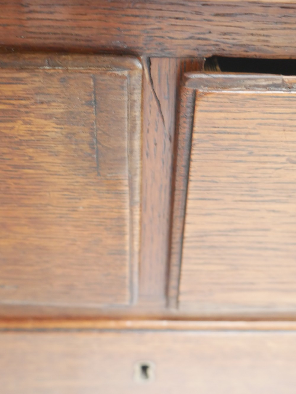 Small Georgian Oak Chest of Drawers 78cm Wide View XII