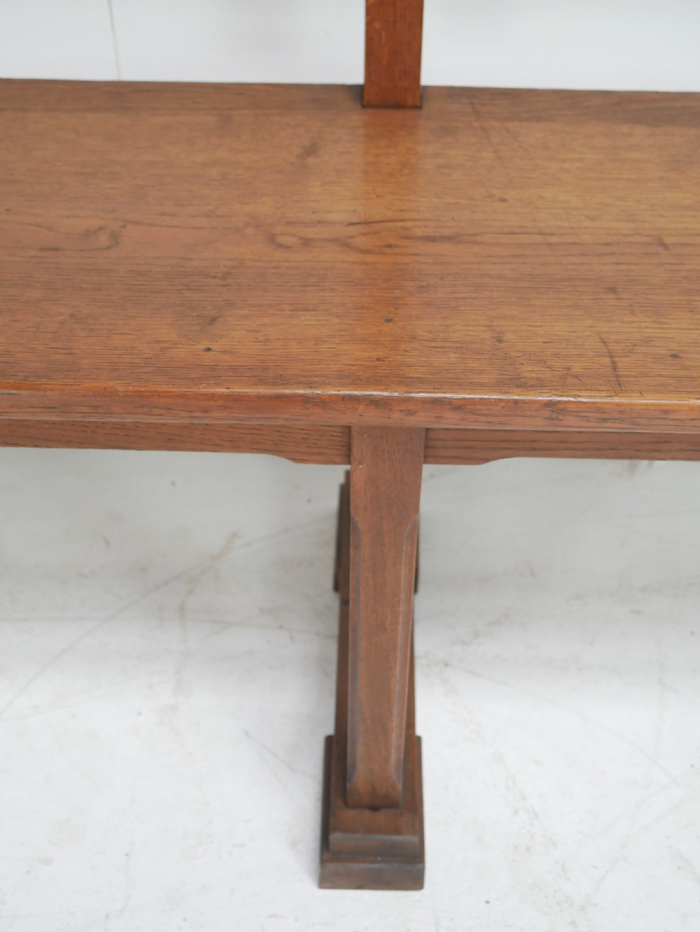 Oak Hall Bench Circa 1900 View II