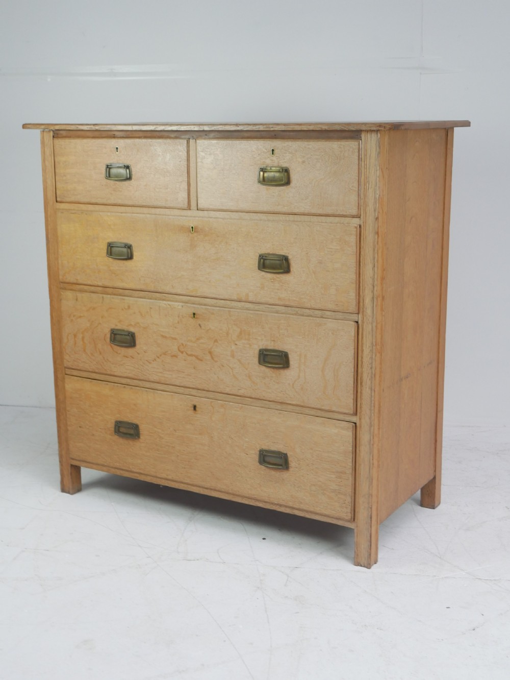 Heals Oak Chest of Drawers View X