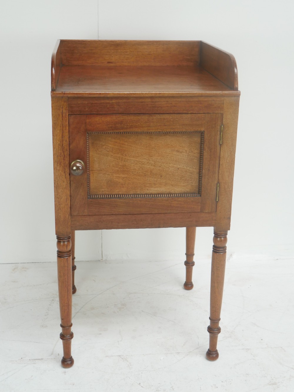 Scottish Regency Bedside Table View X