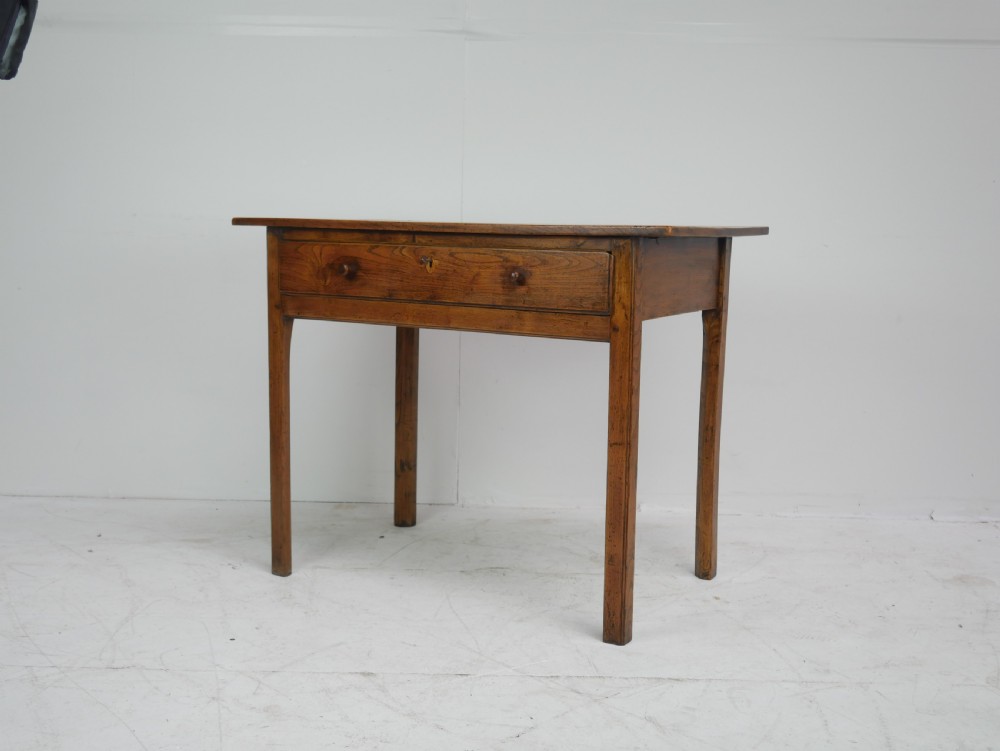 Georgian Elm Side Table  View II