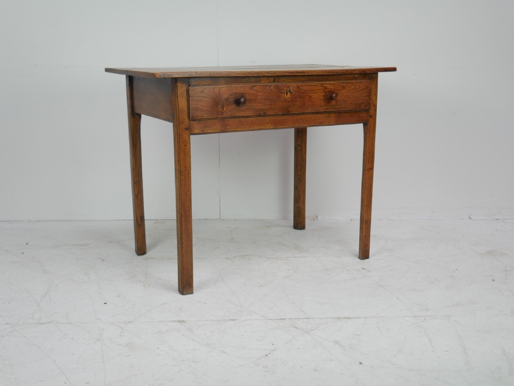 Georgian Elm Side Table  View III