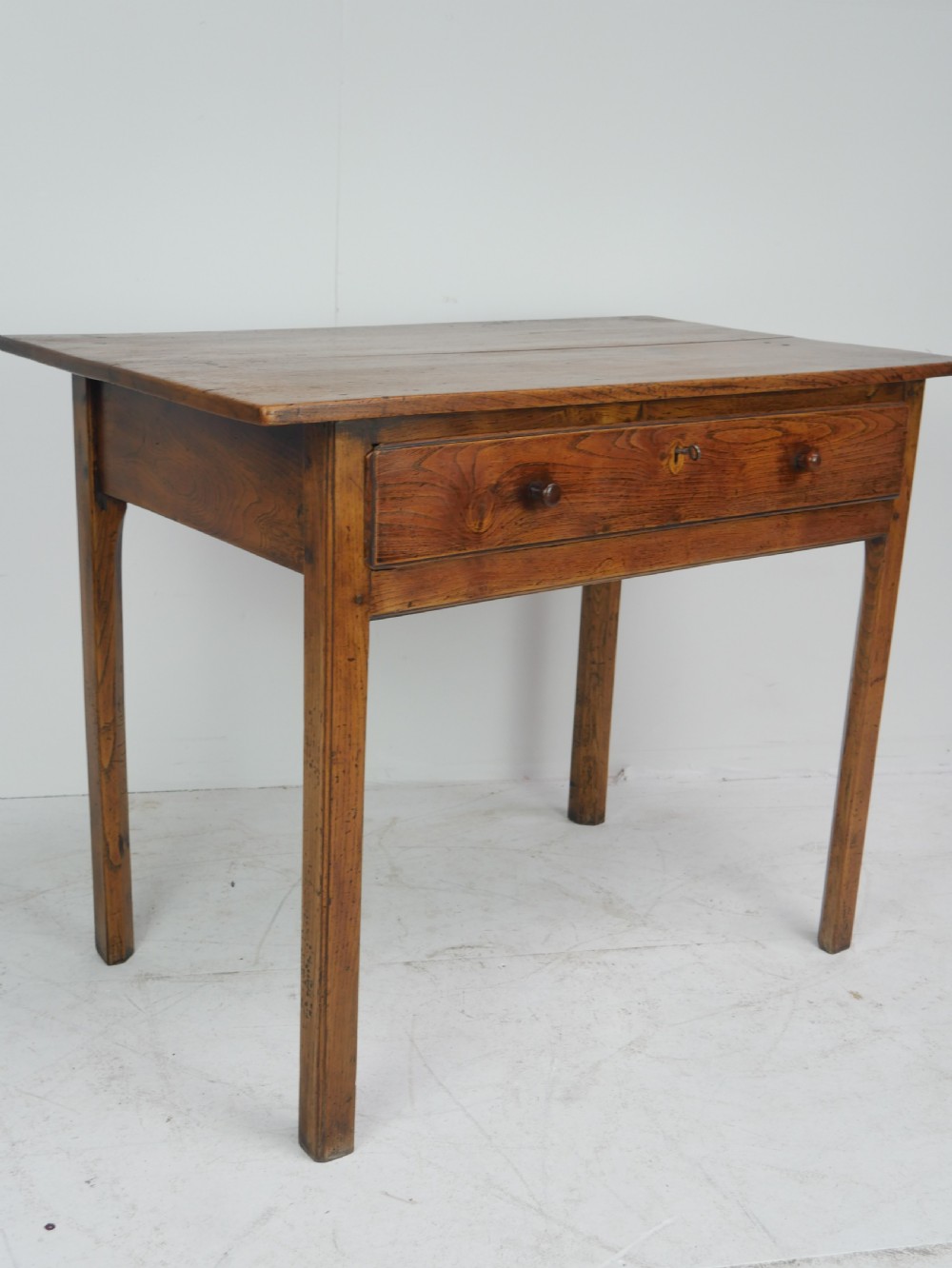 Georgian Elm Side Table  View IV