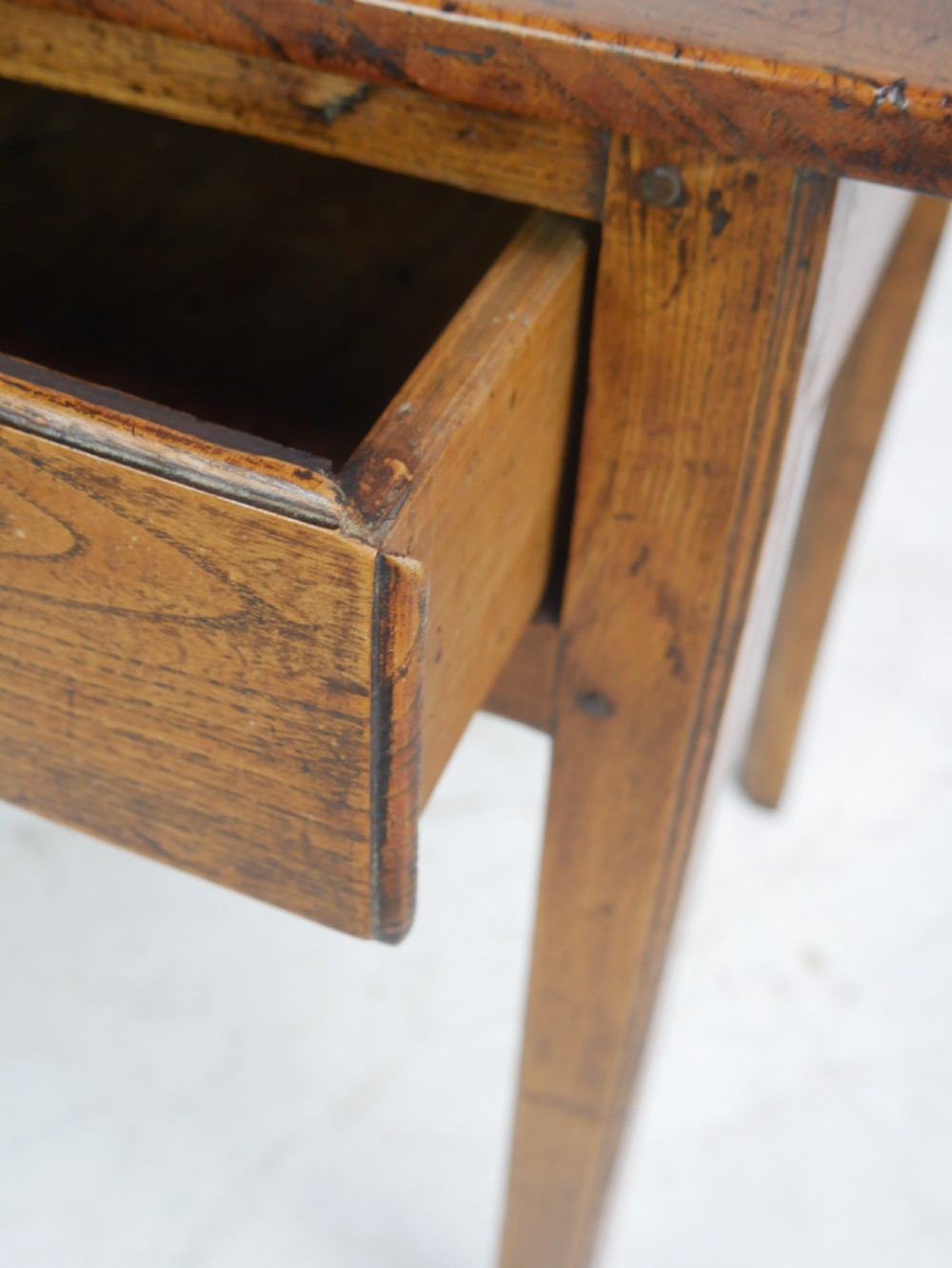 Georgian Elm Side Table  View V