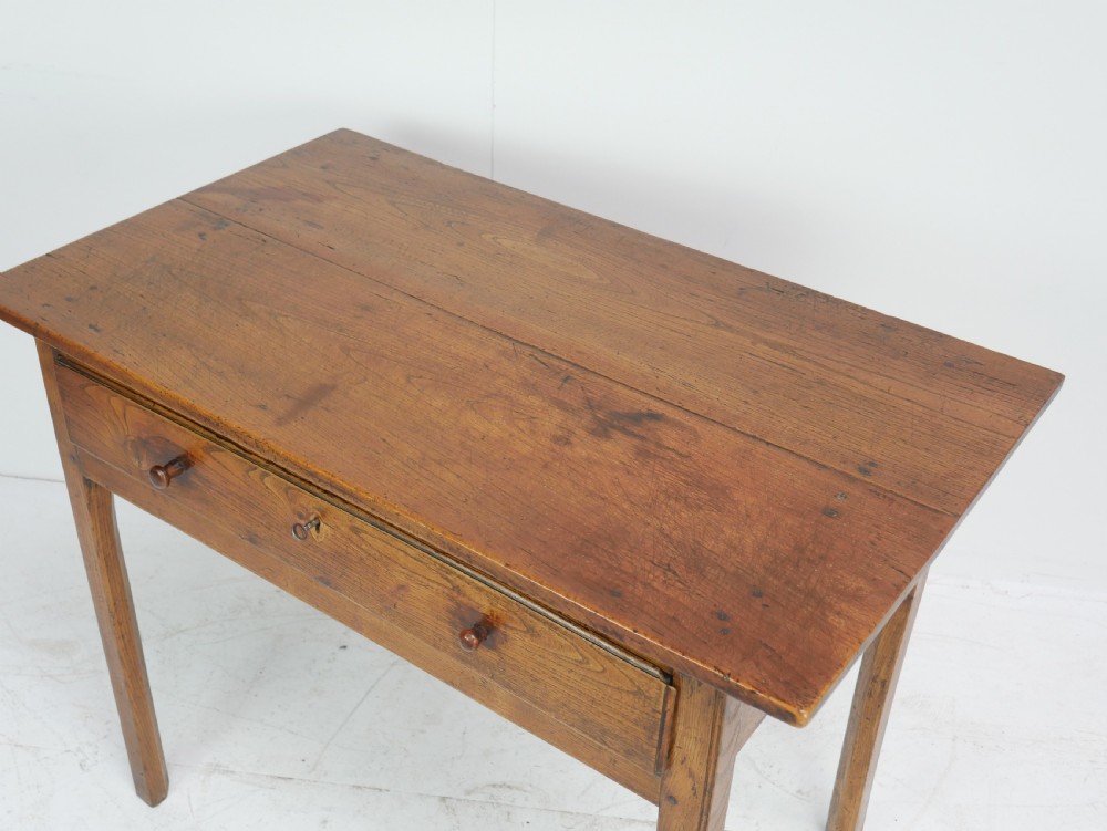Georgian Elm Side Table  View IX