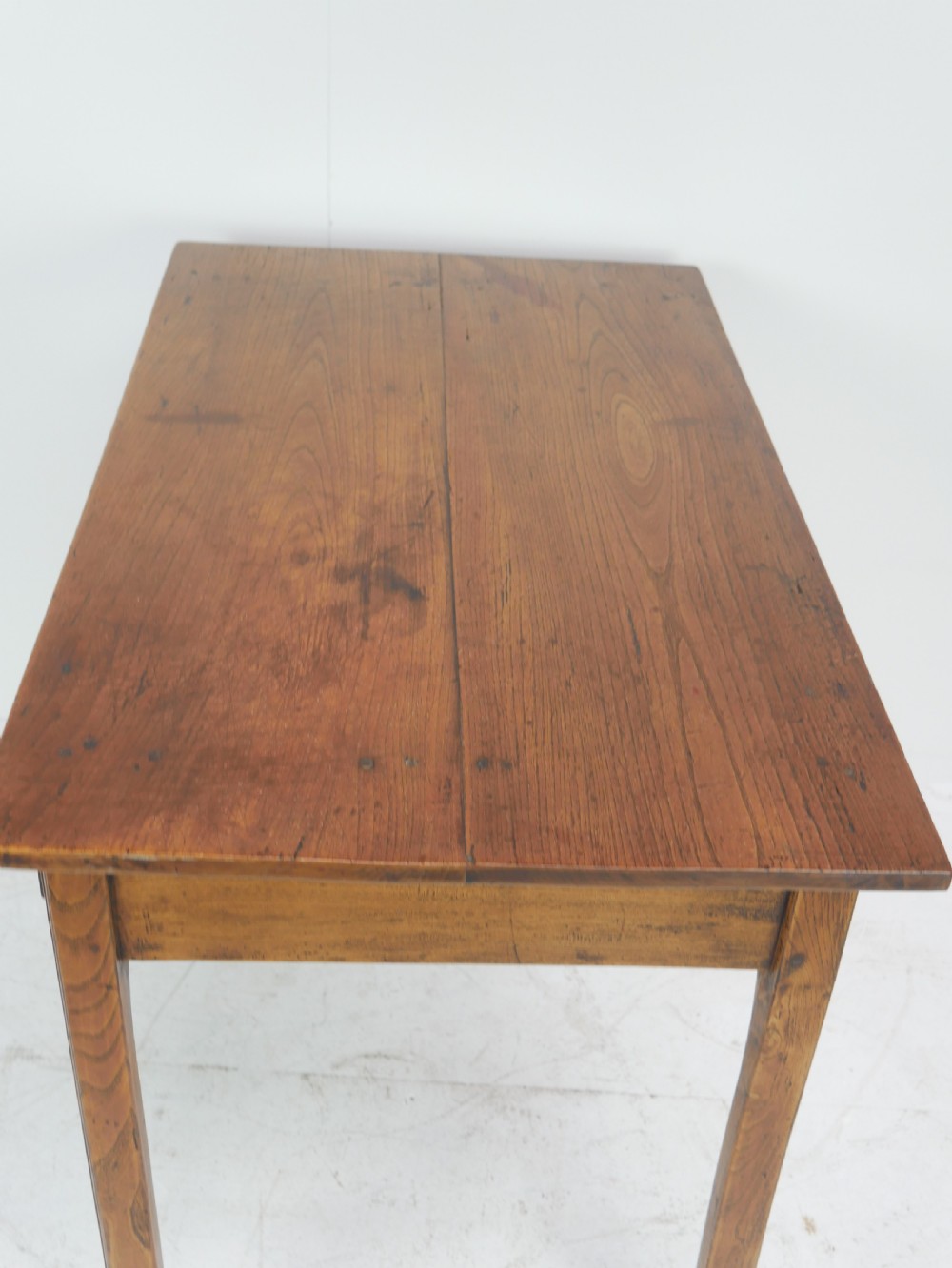 Georgian Elm Side Table  View XI