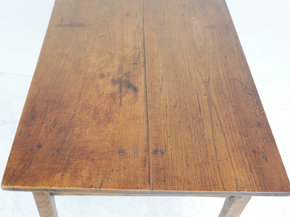Georgian Elm Side Table  View XII