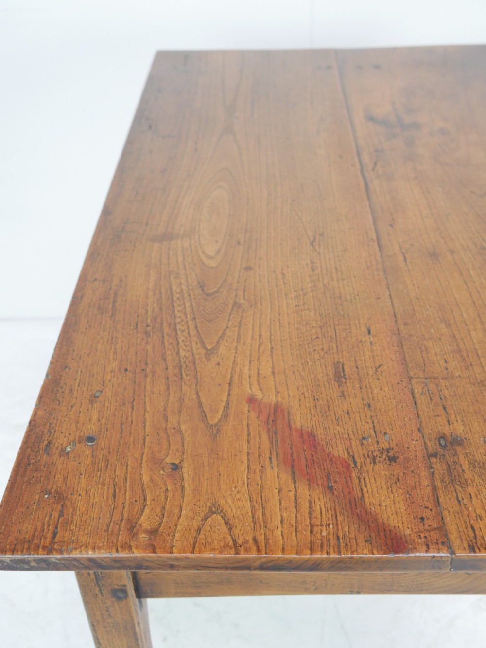 Georgian Elm Side Table  View XIII