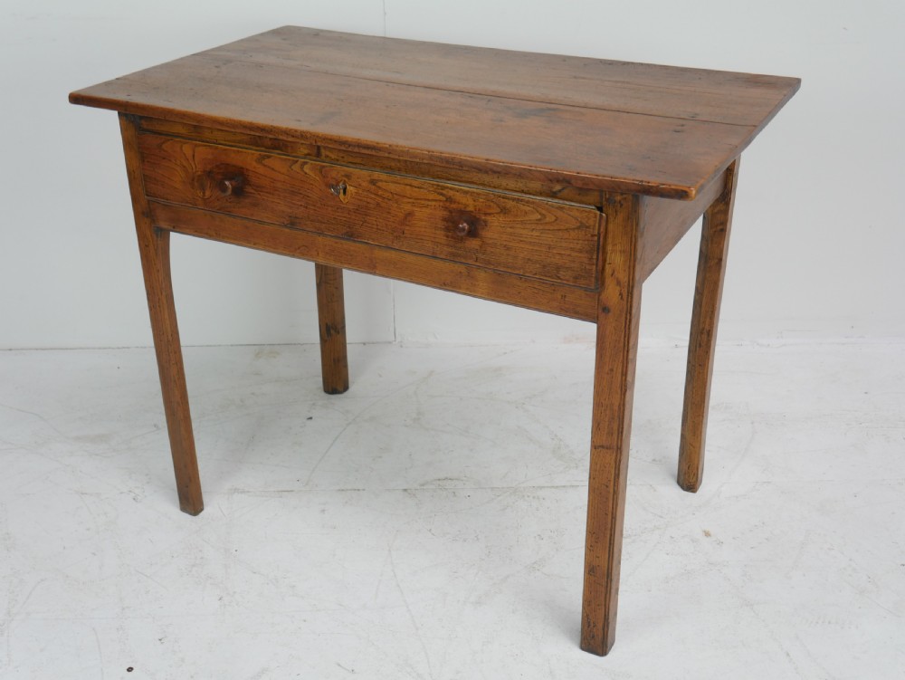 Georgian Elm Side Table  View XVIII