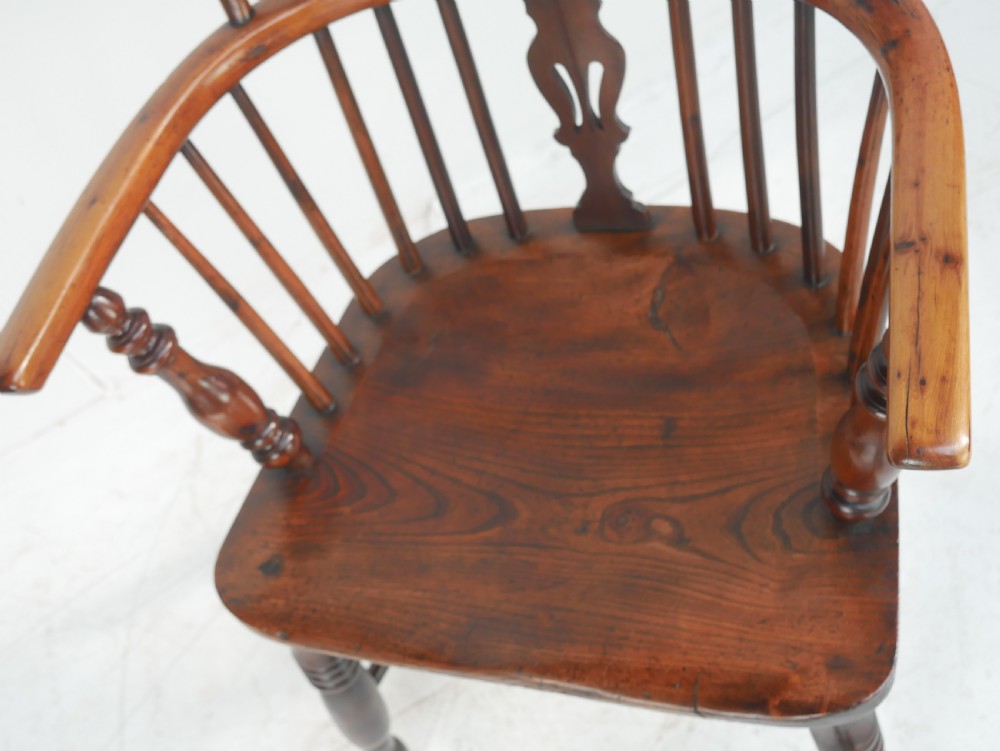 Regency Yew Windsor Armchair View VII