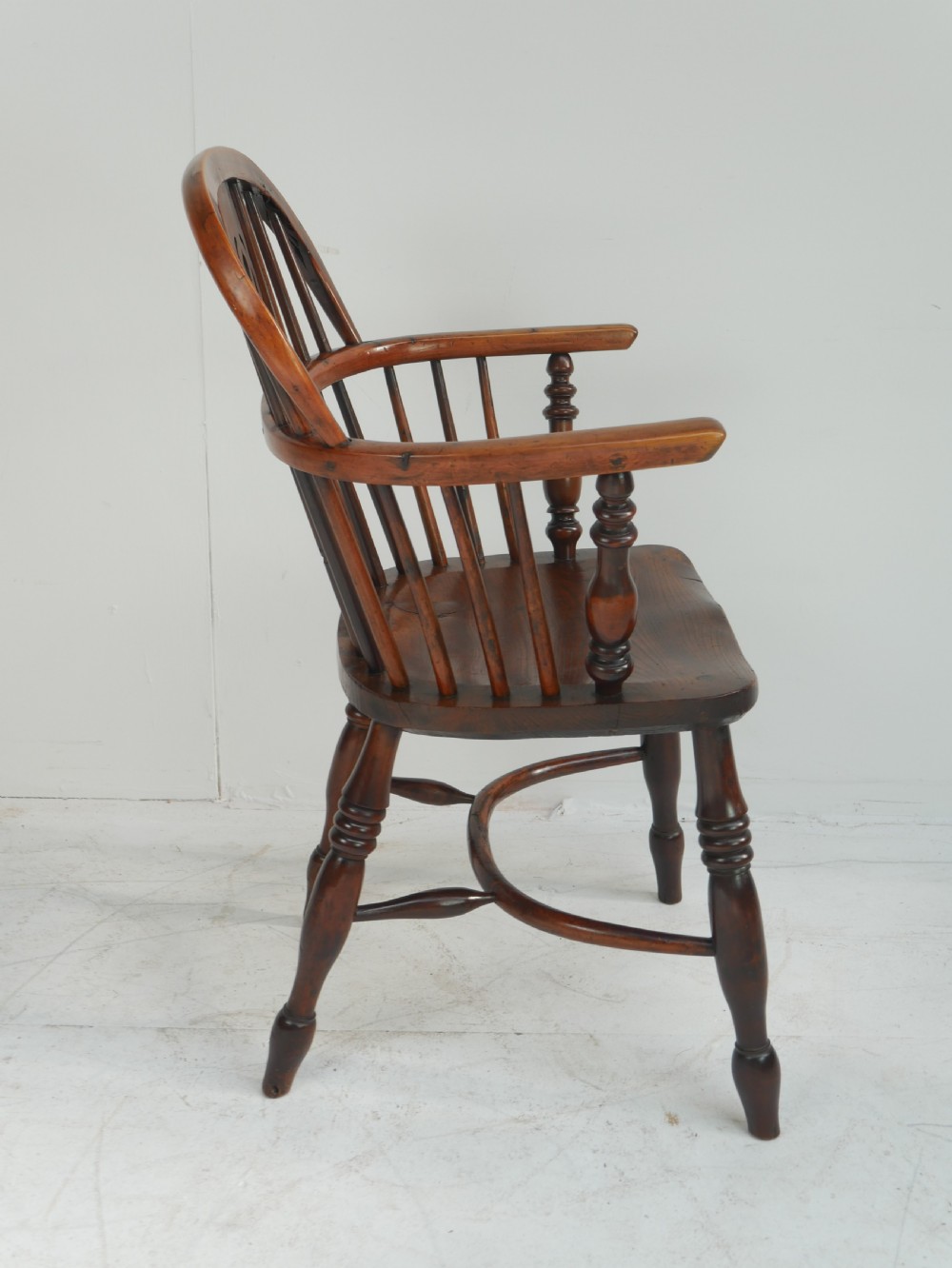 Regency Yew Windsor Armchair View VIII