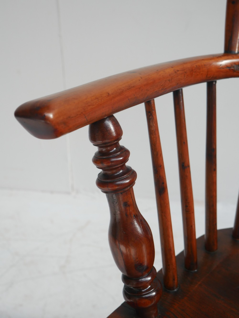 Regency Yew Windsor Armchair View X
