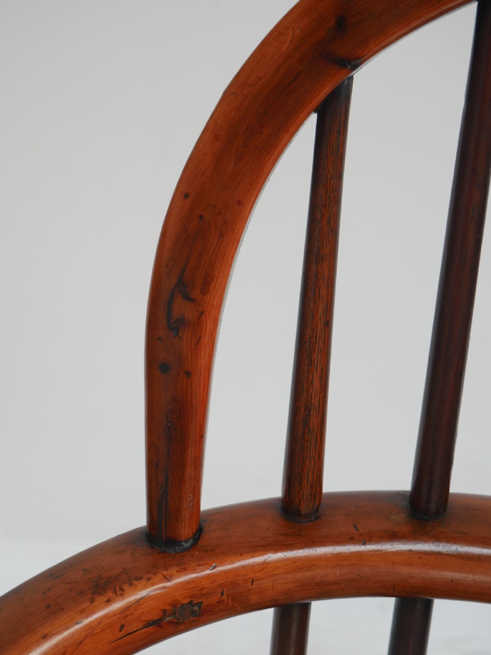 Regency Yew Windsor Armchair View XI