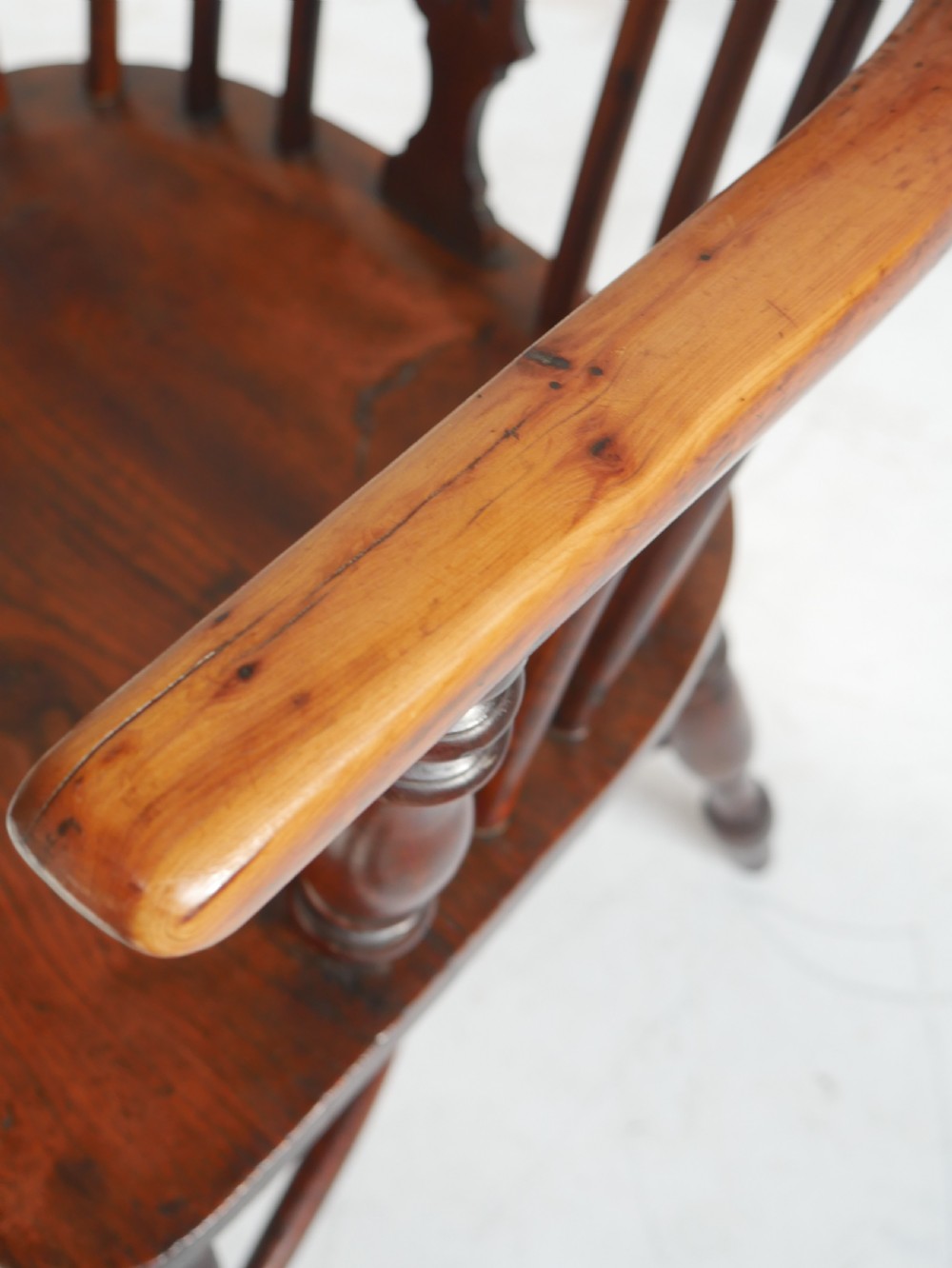 Regency Yew Windsor Armchair View XII