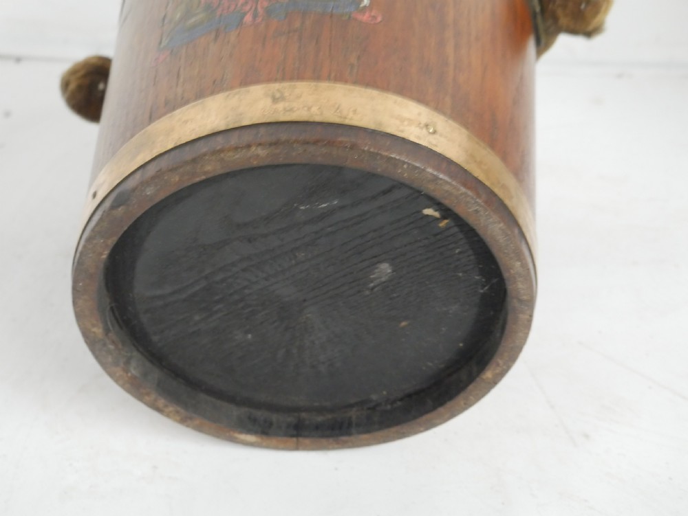 Royal Navy Oak Fire Bucket View VIII
