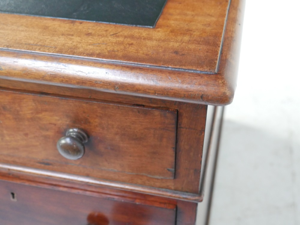 Scottish Mahogany Partners Desk View VII