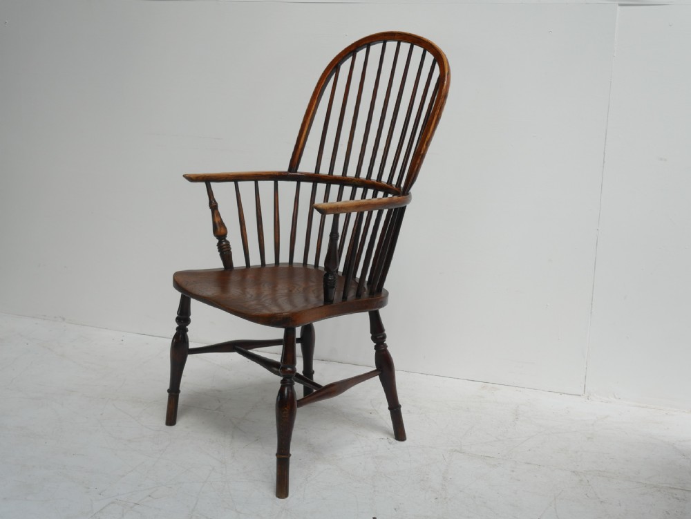 19thC Hoop Back Windsor Armchair View II