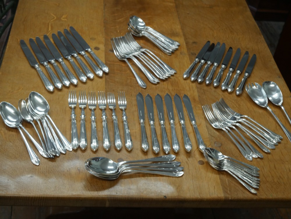 74 Piece Mappin & Webb Cutlery