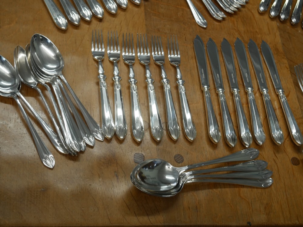 74 Piece Mappin & Webb Cutlery View XV