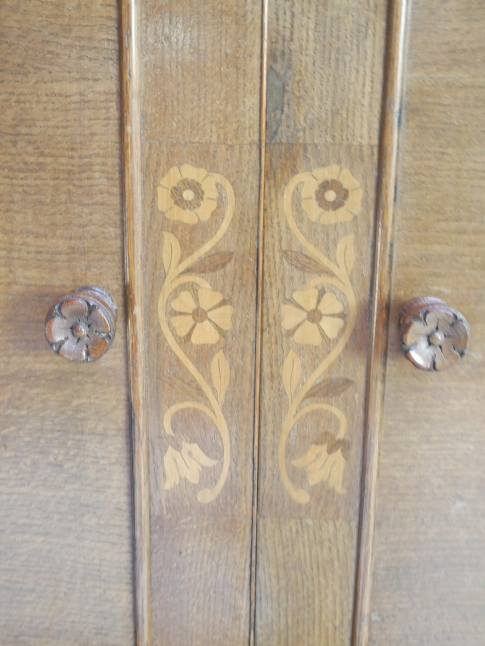 1920s Oak Tallboy View XI