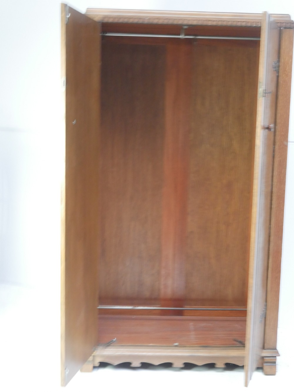 1920s Oak Wardrobe View II