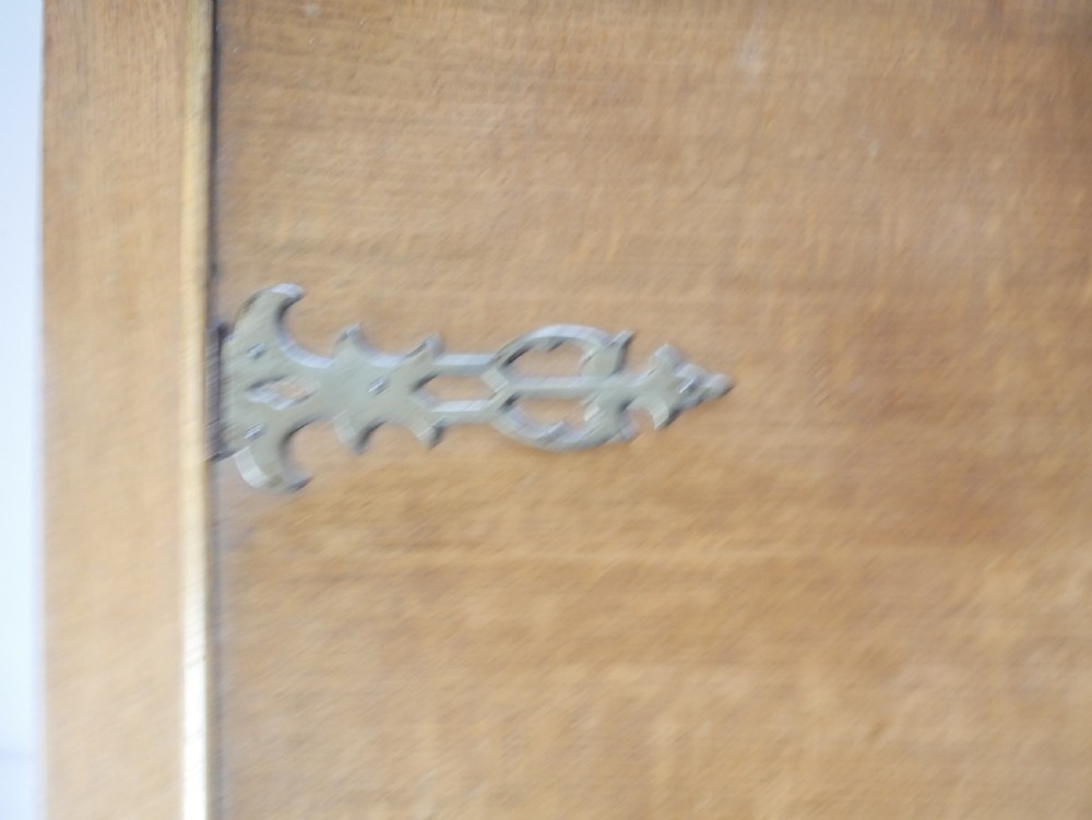 1920s Oak Wardrobe View V