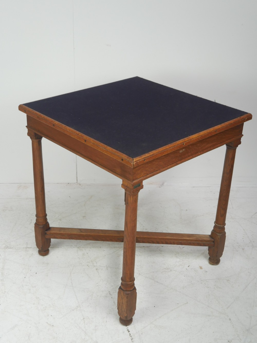 Oak Card Table View V