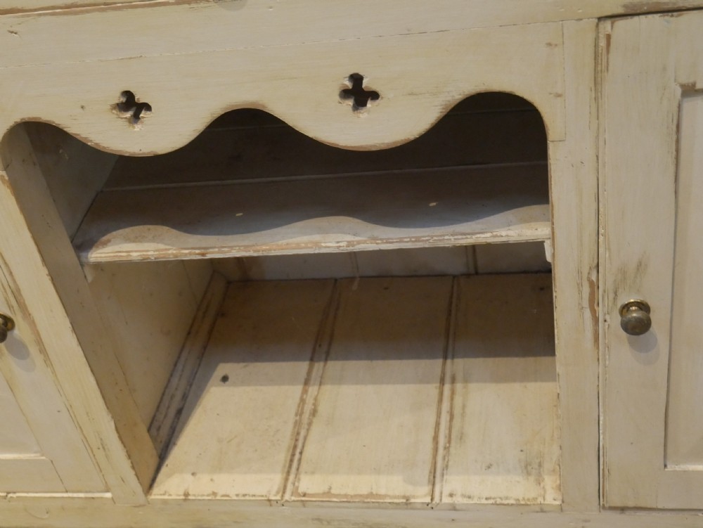 19th Century Painted Pine Dresser View III