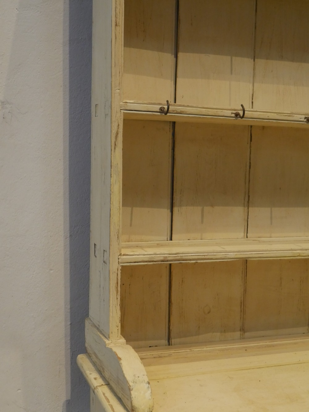 19th Century Painted Pine Dresser View X