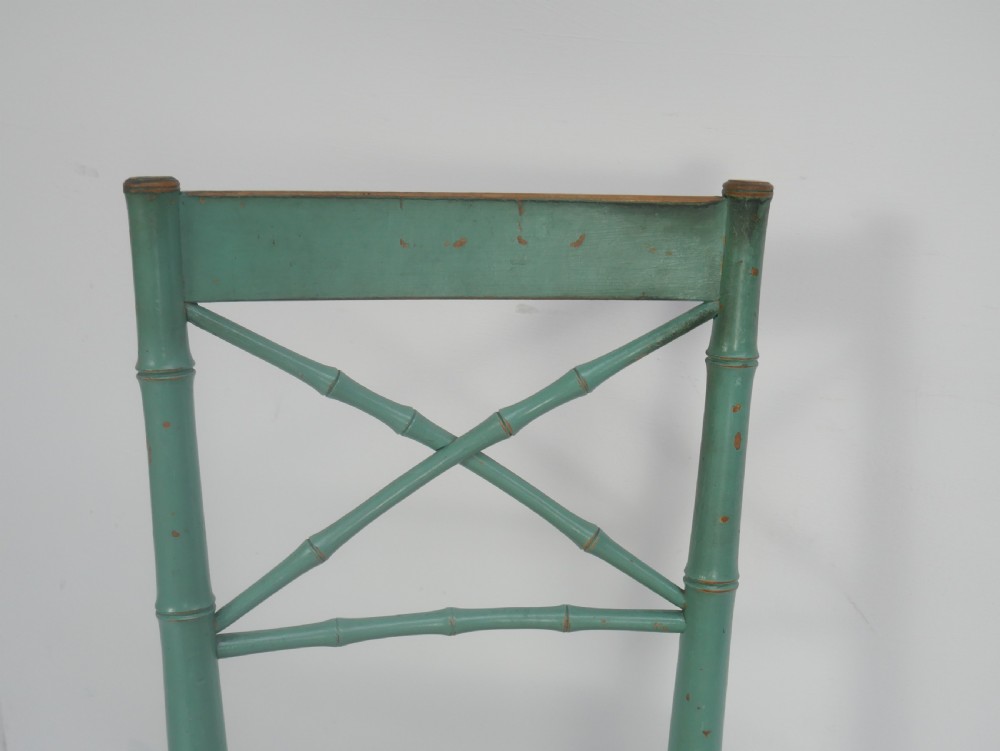 Set of 4 Painted Chairs View IV