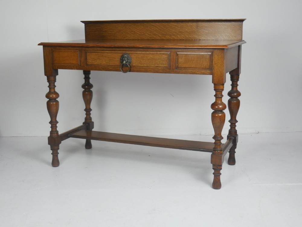 Scottish Oak Console Table
