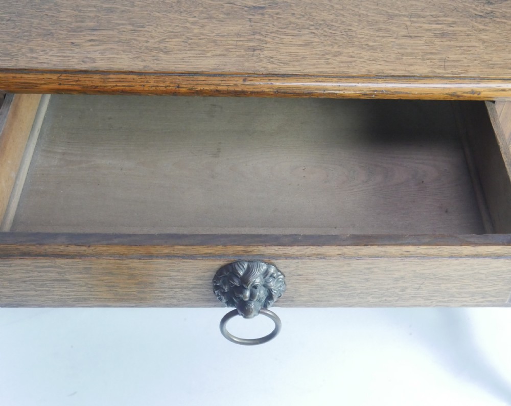 Scottish Oak Console Table View II