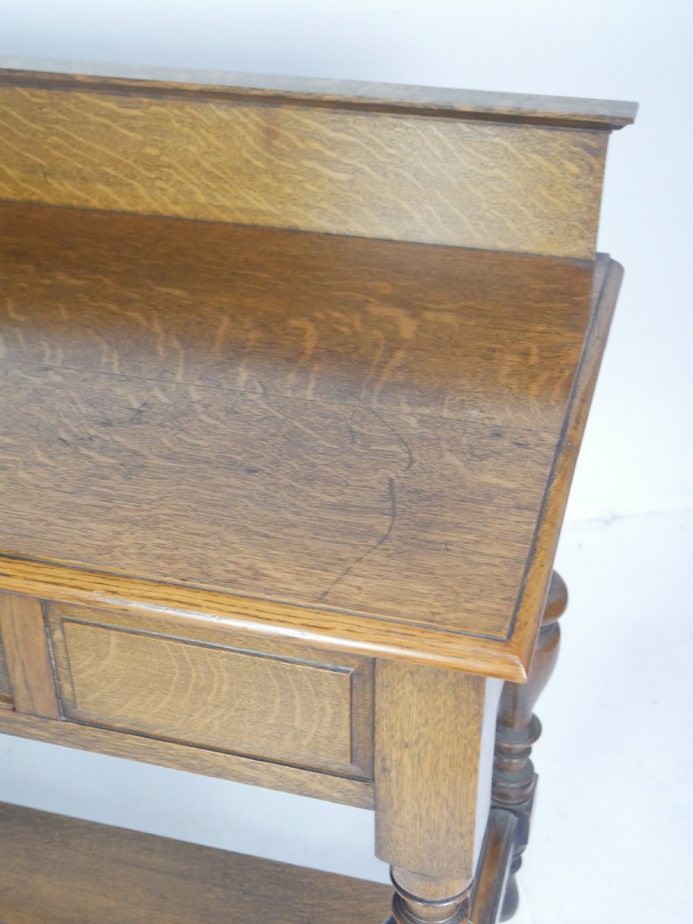 Scottish Oak Console Table View IV