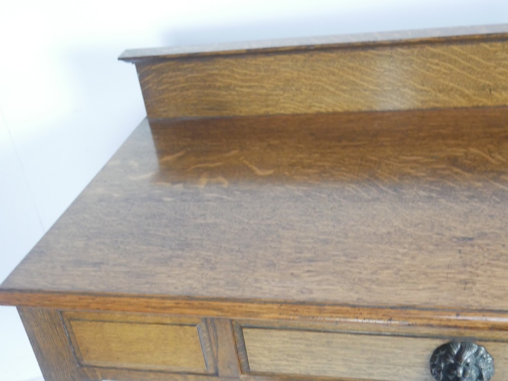Scottish Oak Console Table View VI