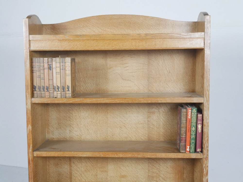 Heals Oak Bookcase 122cm High View III