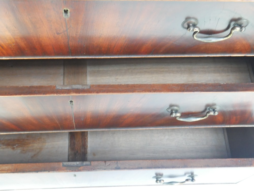 Georgian Mahogany Tallboy  177cm high View VI