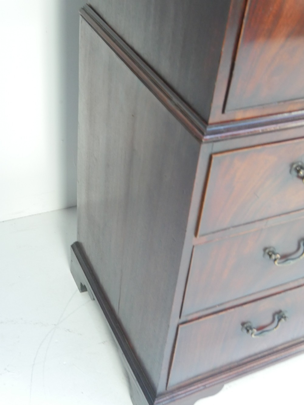 Georgian Mahogany Tallboy  177cm high View IX