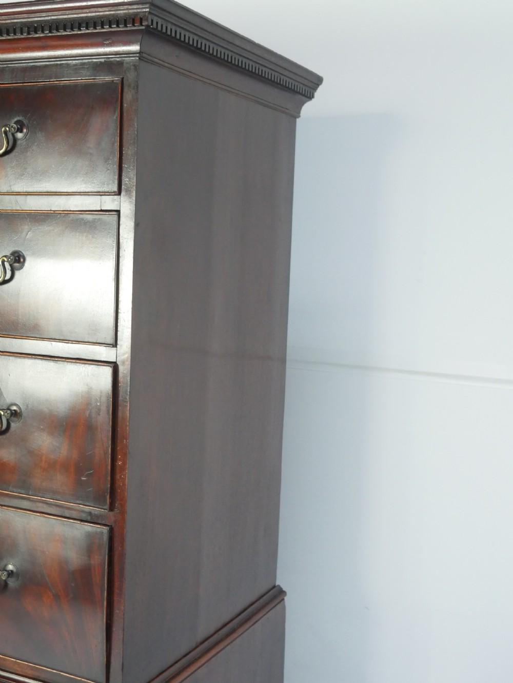 Georgian Mahogany Tallboy  177cm high View X